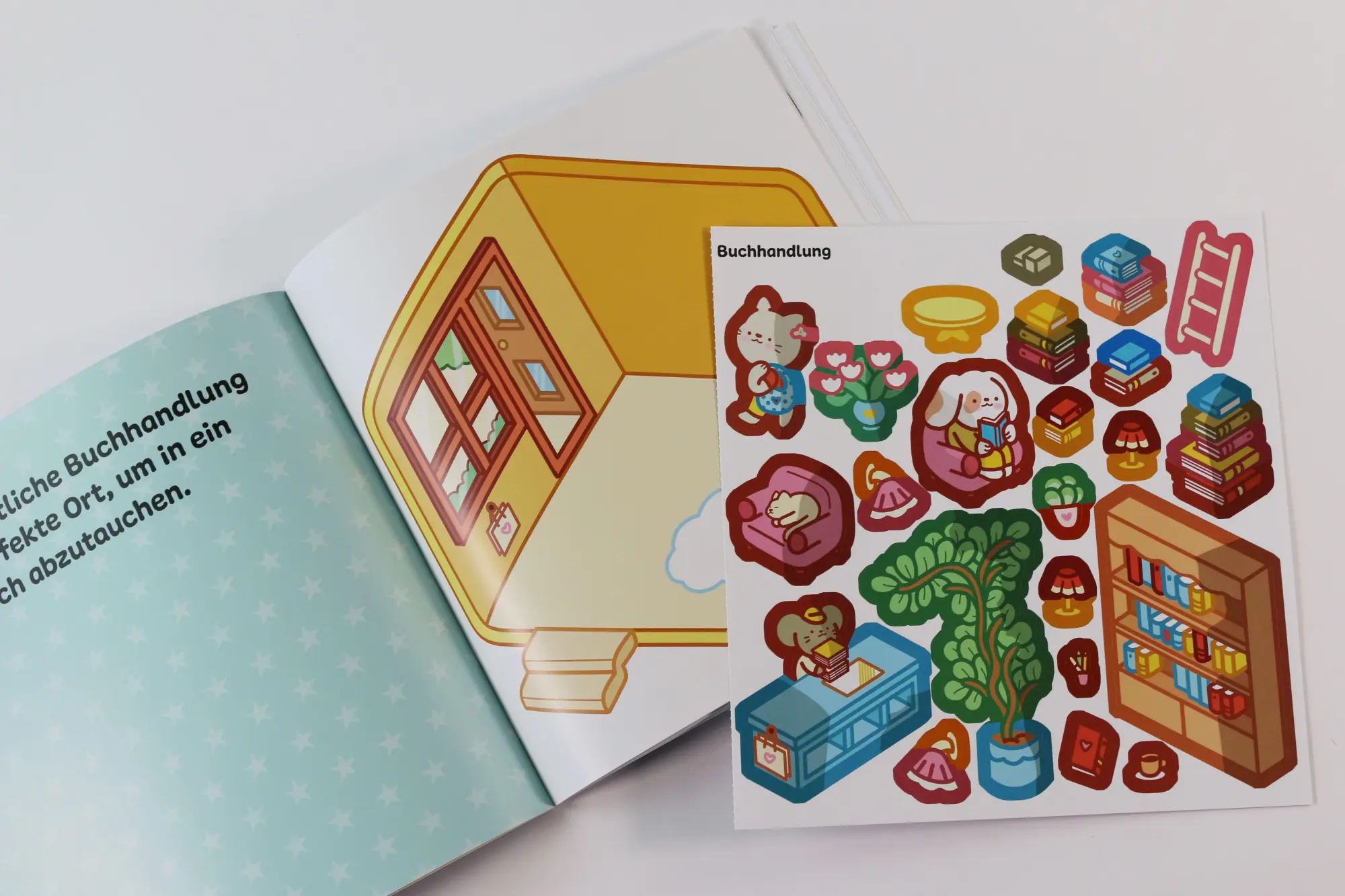 Bild: 9783743225404 | Cute &amp; Cozy Sticker - Comfy Shops | Svenja Pidde | Taschenbuch | 34 S.