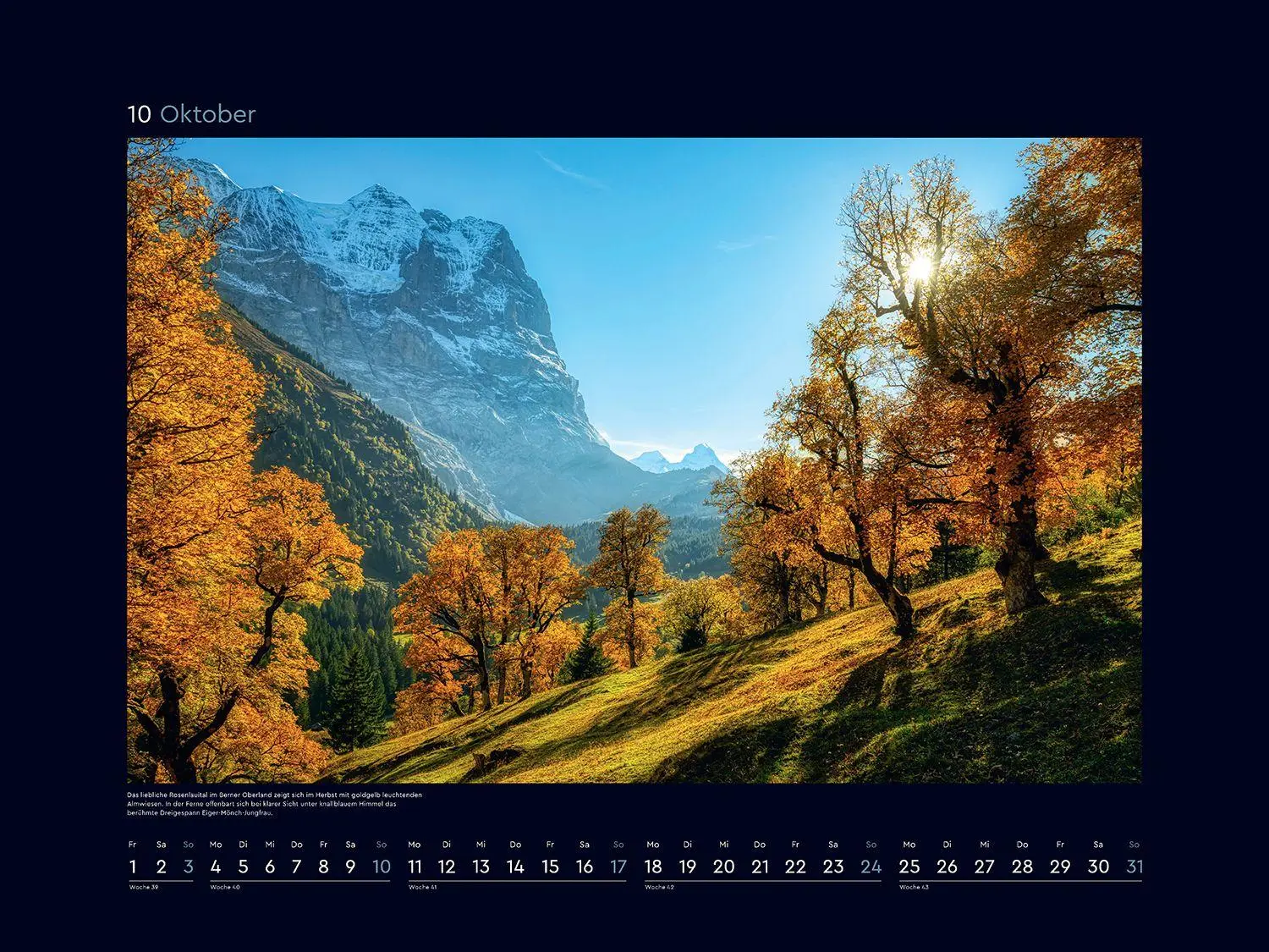 Bild: 9783965915404 | Faszinierende Alpen - KUNTH Wandkalender 2027 | Kalender | 14 S.