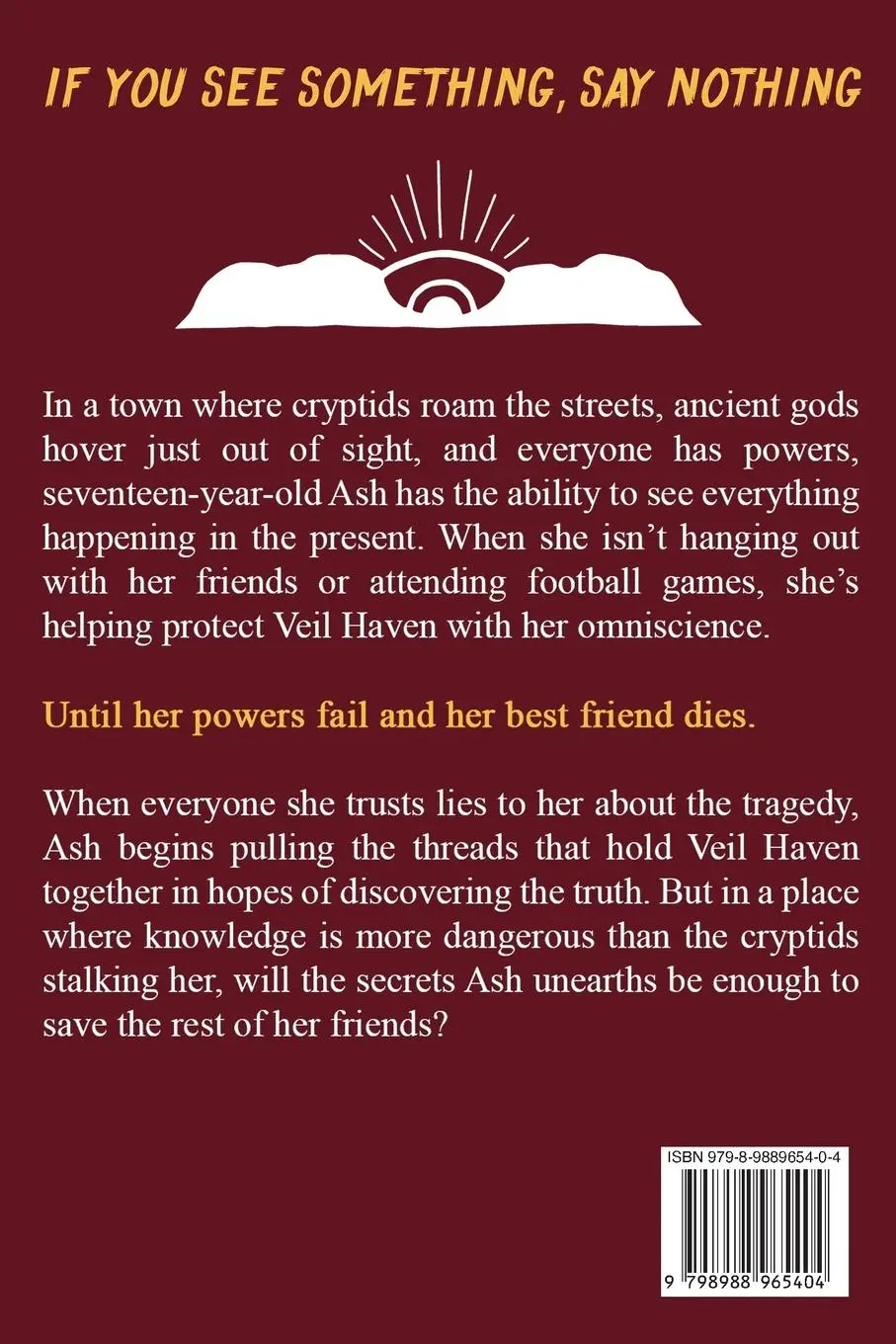 Rückseite: 9798988965404 | Veil Haven | Anne M Kelley | Taschenbuch | Veil Haven | Paperback