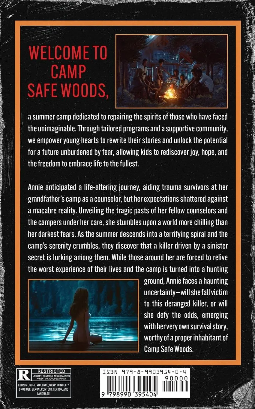 Rückseite: 9798990395404 | Summer Camp for Slasher Victims | Matthew Mercer | Taschenbuch | 2024