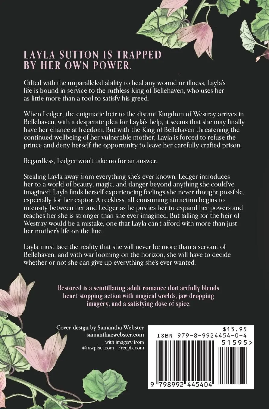 Rückseite: 9798992445404 | Restored | Staci Jost | Taschenbuch | Englisch | 2025 | Stacijost