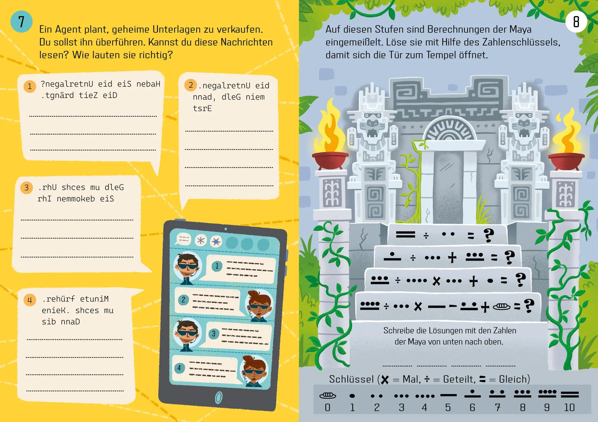 Bild: 9781035705504 | Knobel-Klub: Geheime Codes knacken | Sam Smith (u. a.) | Taschenbuch
