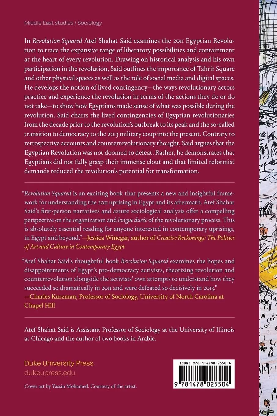 Rückseite: 9781478025504 | Revolution Squared | Atef Shahat Said | Taschenbuch | Englisch | 2023