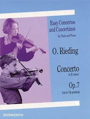 Cover: 9781846095504 | Oskar Rieding: Concerto in E Minor (Violin/Piano) | Oscar Rieding