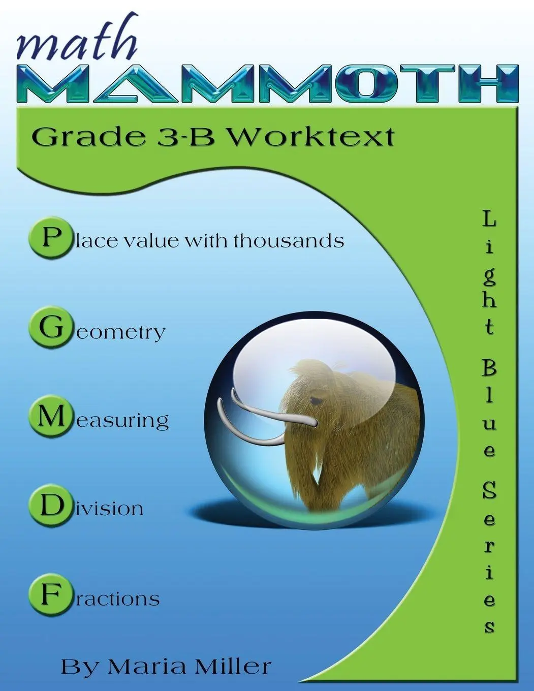 Cover: 9781942715504 | Math Mammoth Grade 3-B Worktext | Maria Miller | Taschenbuch | 2018