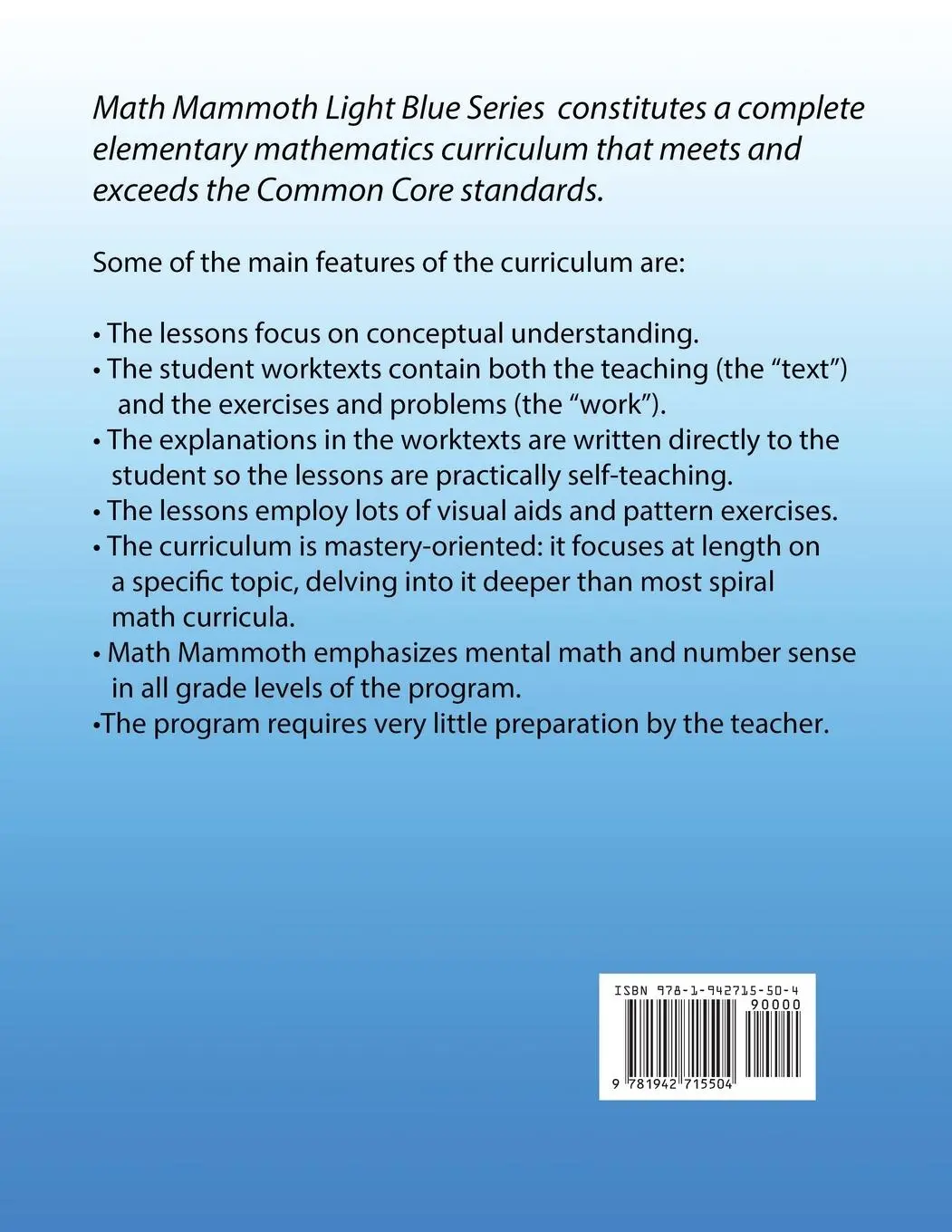 Rückseite: 9781942715504 | Math Mammoth Grade 3-B Worktext | Maria Miller | Taschenbuch | 2018