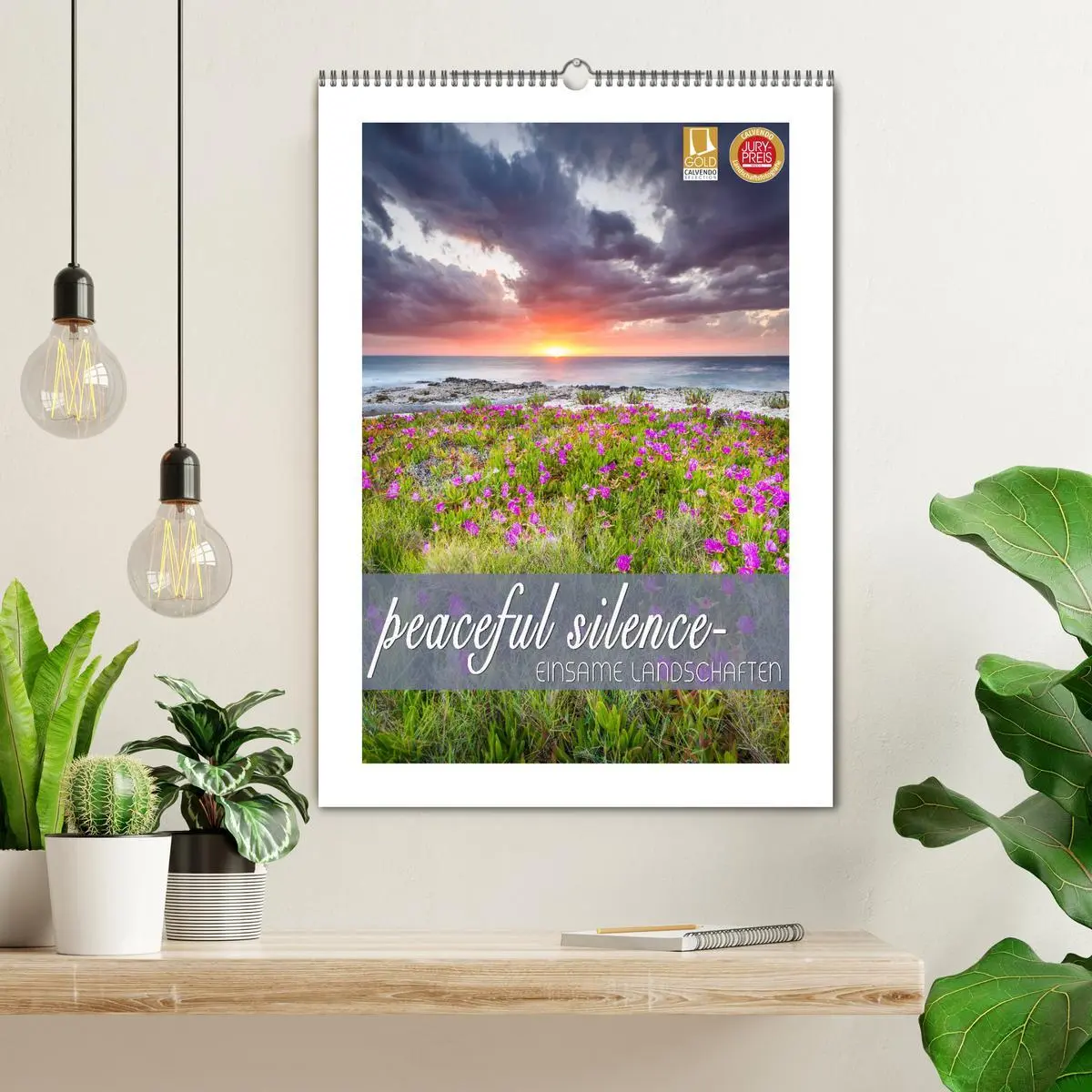 Bild: 9783457275504 | peaceful silence - einsame Landschaften (Wandkalender 2026 DIN A2...