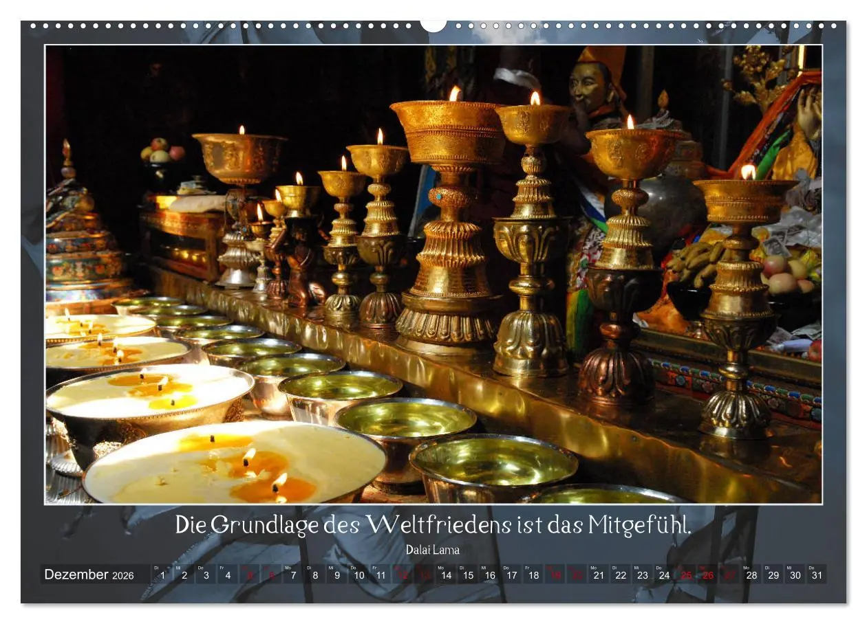 Bild: 9783457725504 | Facettenreiches Tibet (hochwertiger Premium Wandkalender 2026 DIN...