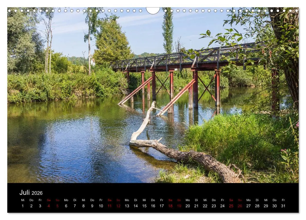 Bild: 9783457895504 | Die Amper - Ansichten eines bayerischen Flusses (Wandkalender 2026...