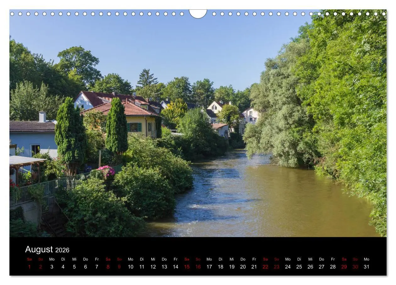 Bild: 9783457895504 | Die Amper - Ansichten eines bayerischen Flusses (Wandkalender 2026...