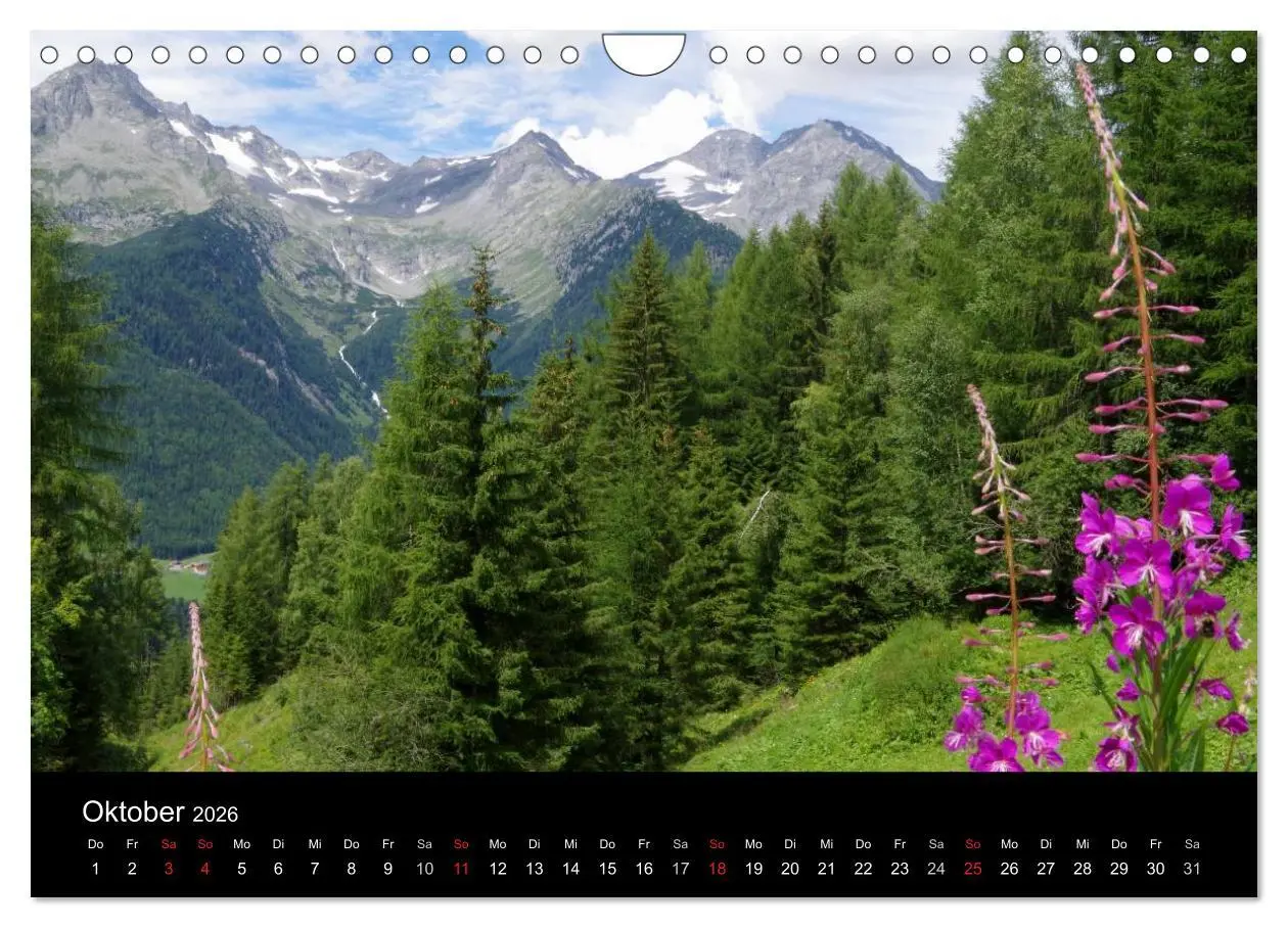 Bild: 9783516125504 | Im Tauferer Ahrntal in Südtirol (Wandkalender 2026 DIN A4 quer),...