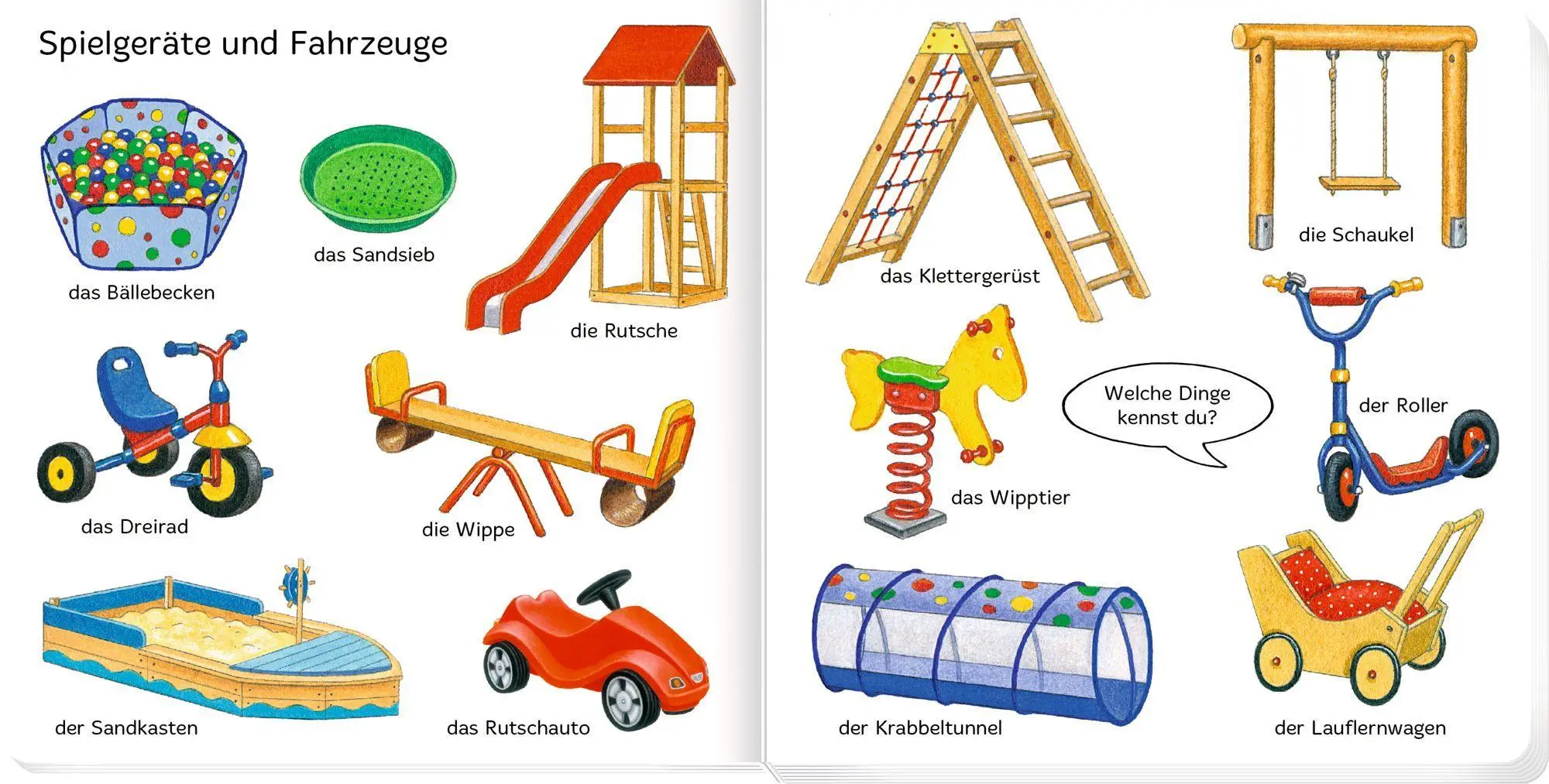 Bild: 9783649645504 | 100 erste Wörter! | Kindergarten | Sybille Brauer | Buch | 16 S.
