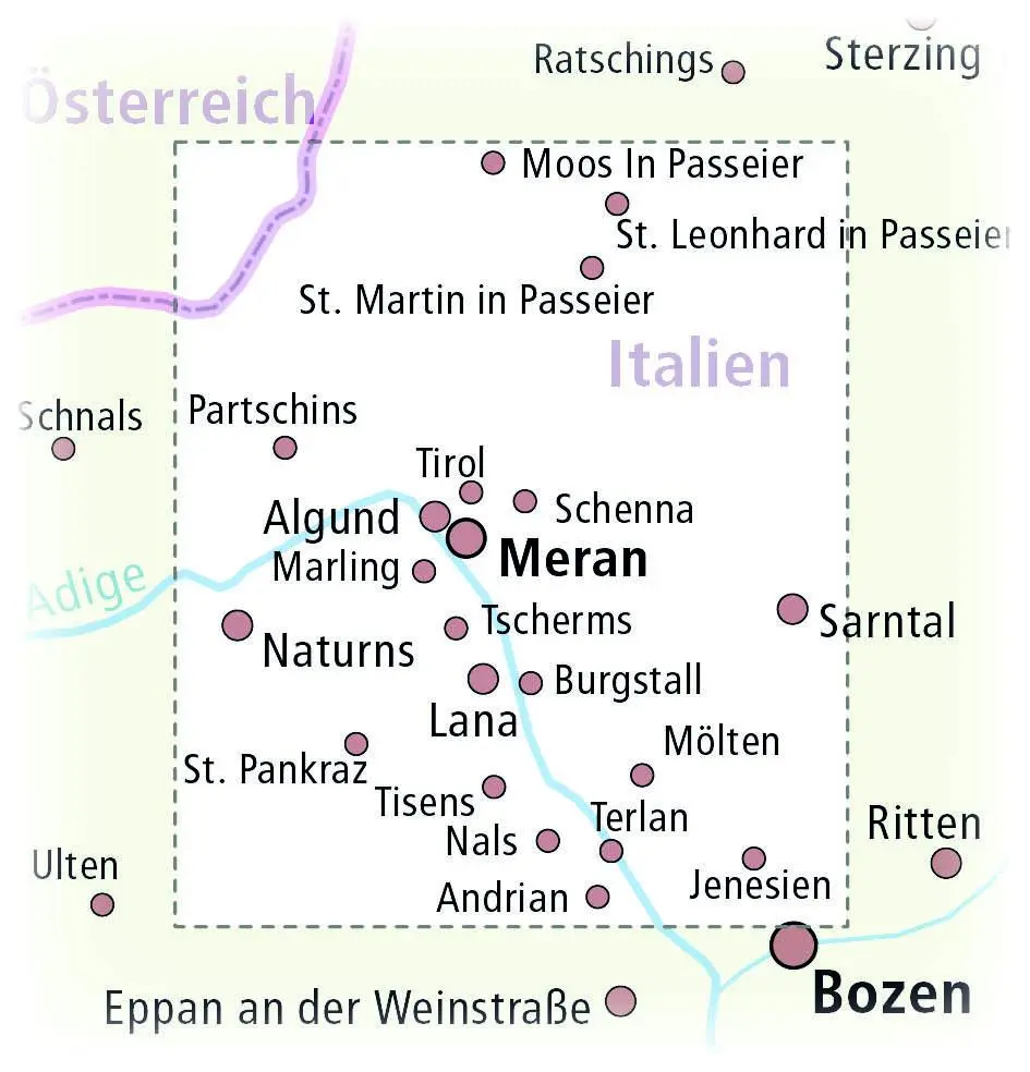 Bild: 9783961325504 | Meran und Umgebung 1:35 000 | (Land-)Karte | Deutsch | 2018