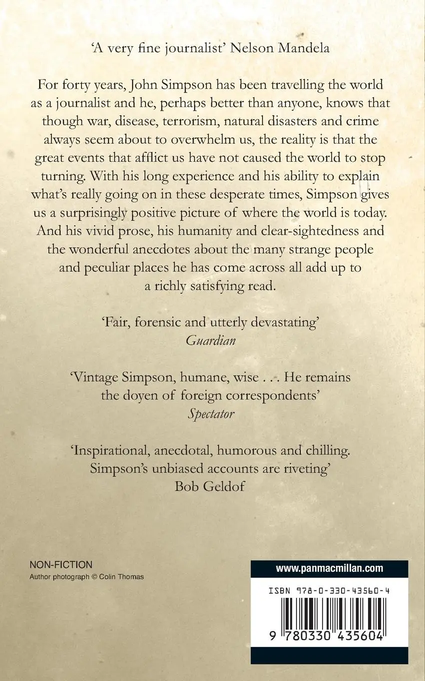 Rückseite: 9780330435604 | Not Quite World's End | A Traveller's Tales | John Simpson | Buch