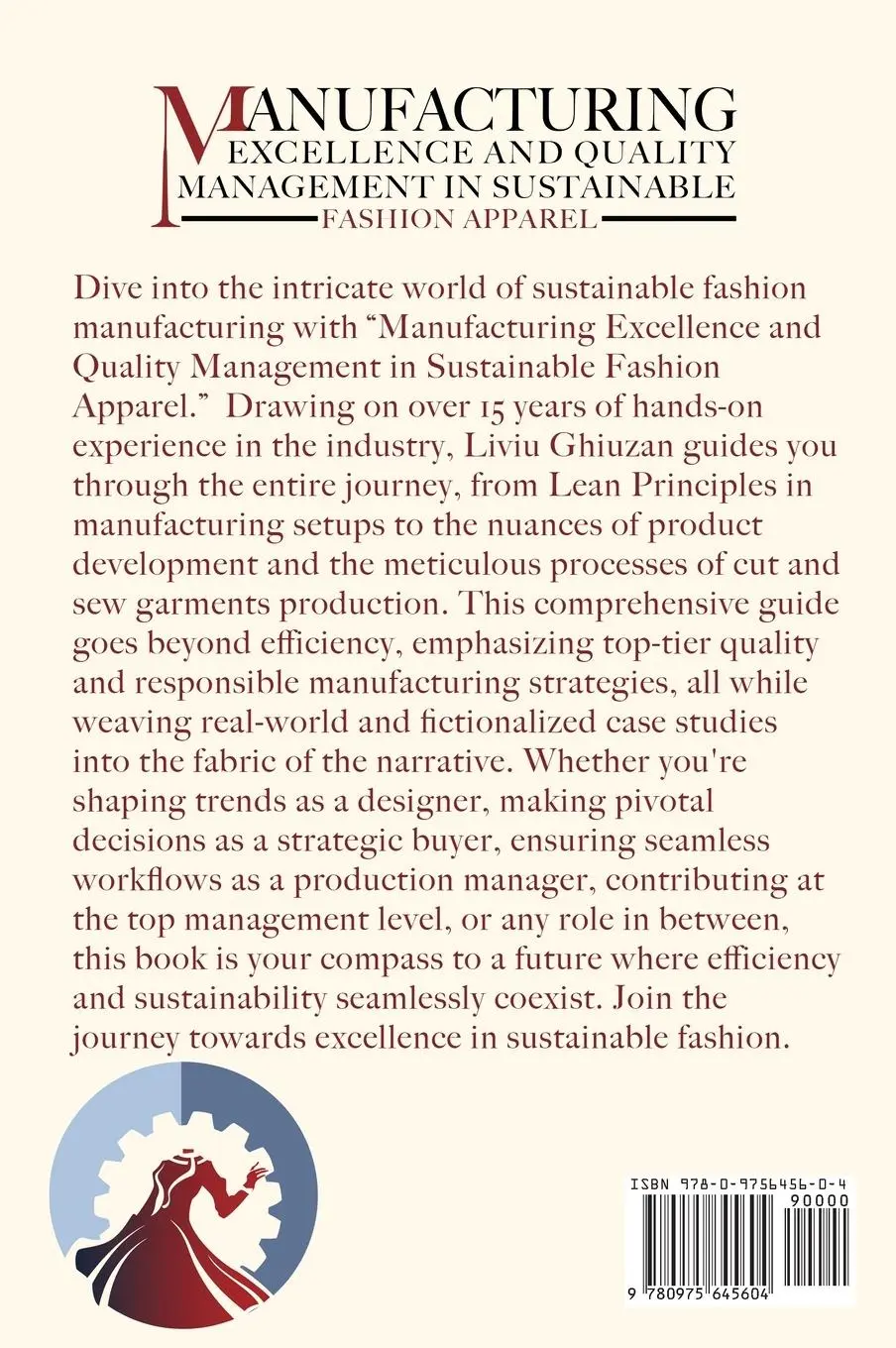 Rückseite: 9780975645604 | Manufacturing Excellence and Quality Management in Sustainable...