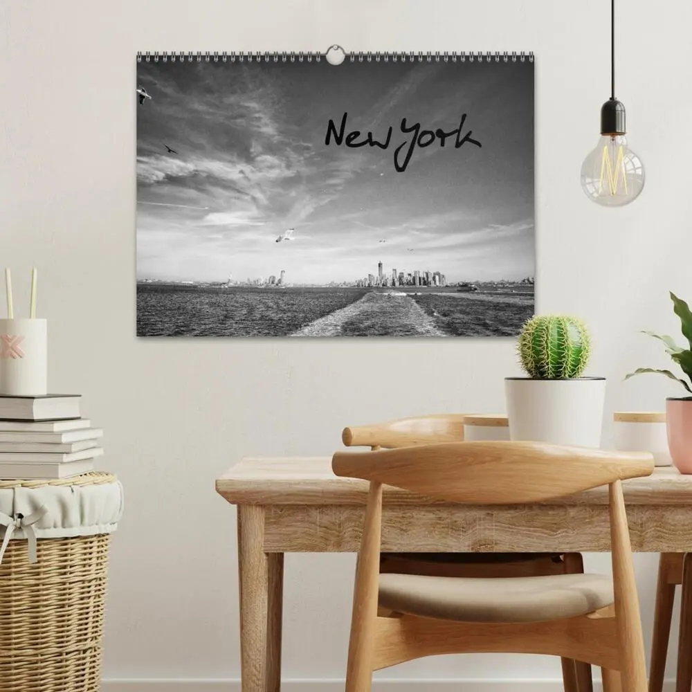 Bild: 9783435795604 | New York 2025 (Wandkalender 2025 DIN A3 quer), CALVENDO Monatskalender