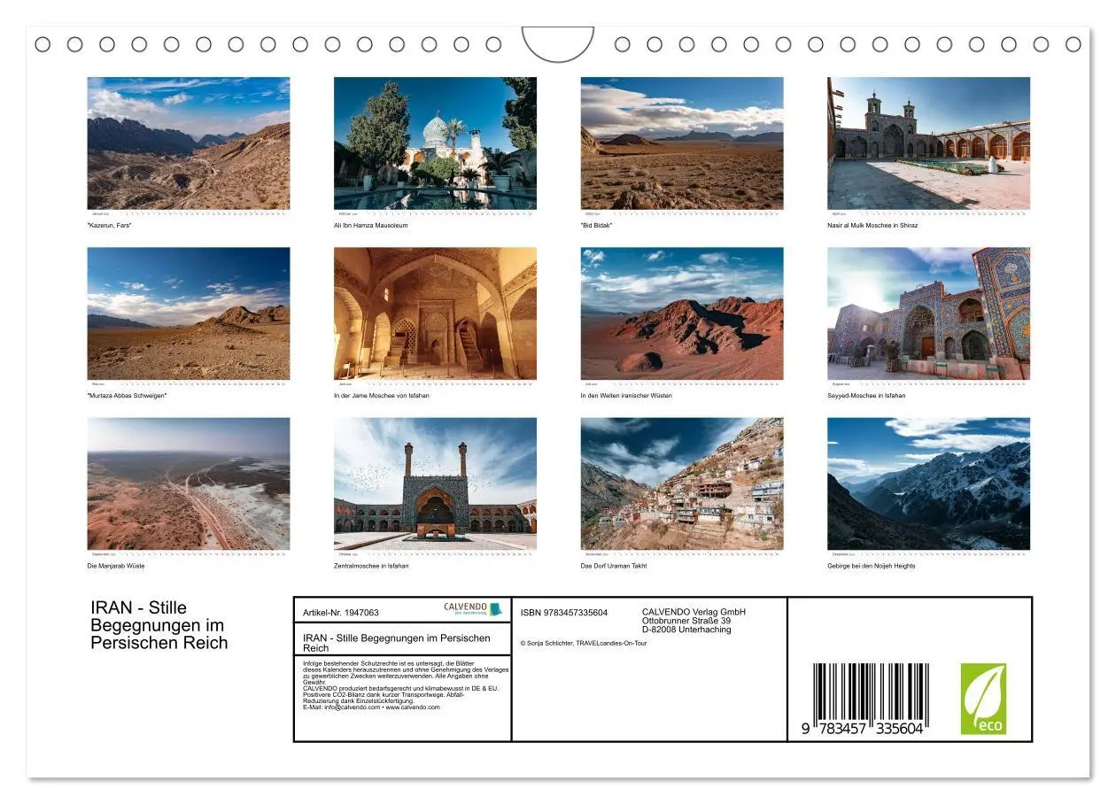 Bild: 9783457335604 | IRAN - Stille Begegnungen im Persischen Reich (Wandkalender 2026...