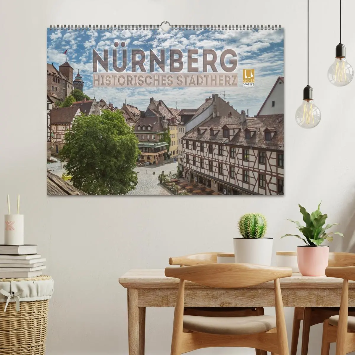 Bild: 9783516045604 | NÜRNBERG Historisches Stadtherz (Wandkalender 2026 DIN A2 quer),...