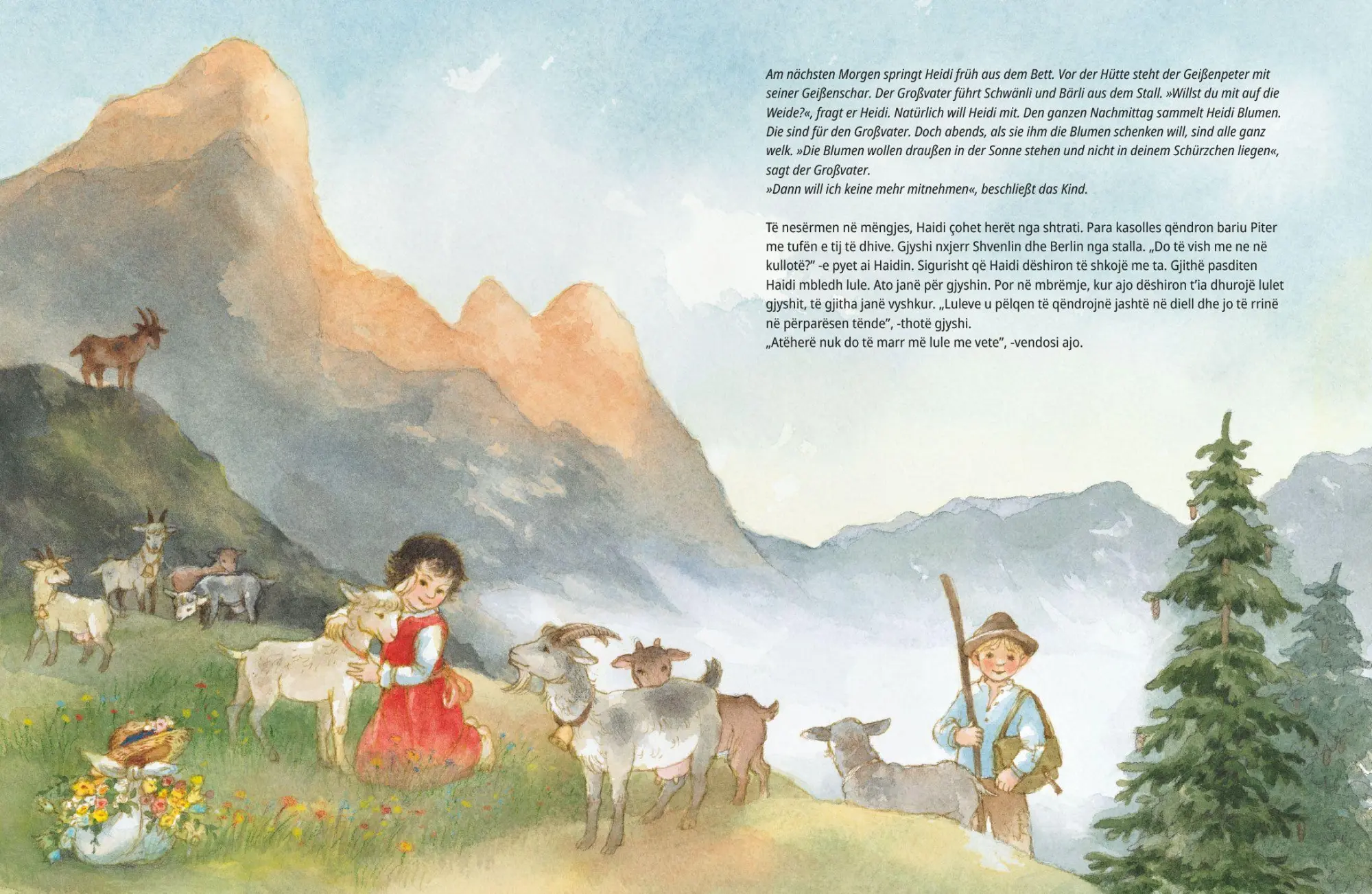 Bild: 9783695005604 | Heidi (Deutsch-Albanisch) | Johanna Spyri (u. a.) | Buch | 32 S.