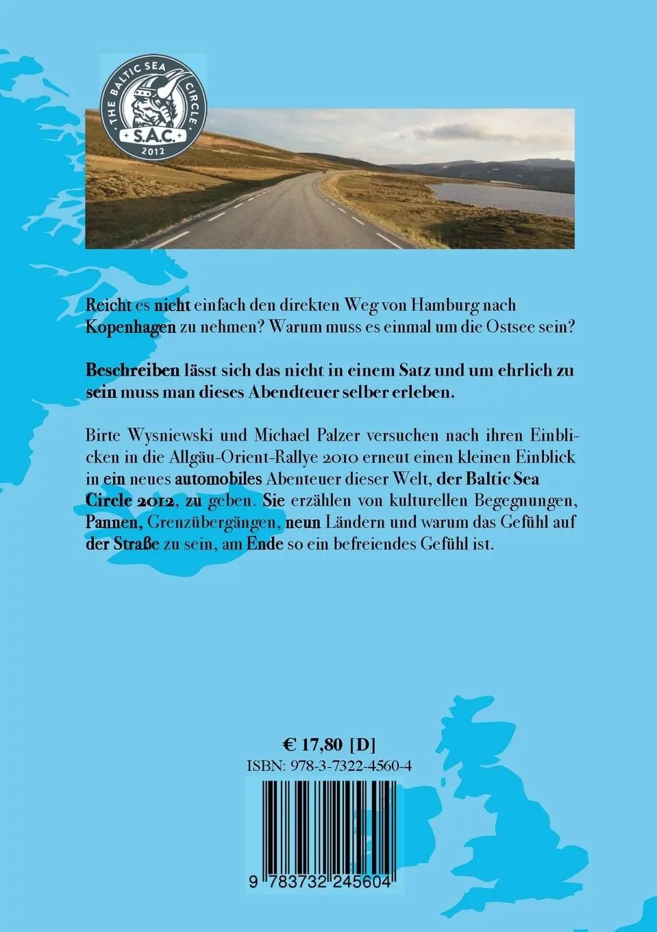Rückseite: 9783732245604 | Unser Weg um die Ostsee | Birte Wysniewski (u. a.) | Taschenbuch