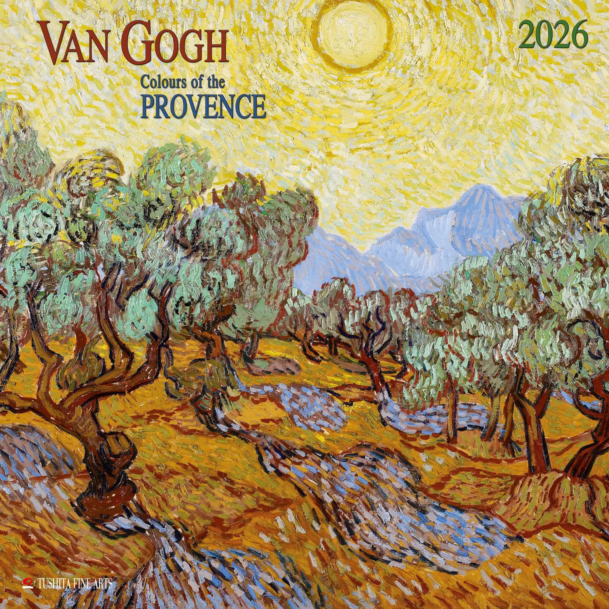 Cover: 9783959295604 | van Gogh - Colours of the Provence 2026 | Kalender 2026 | Kalender