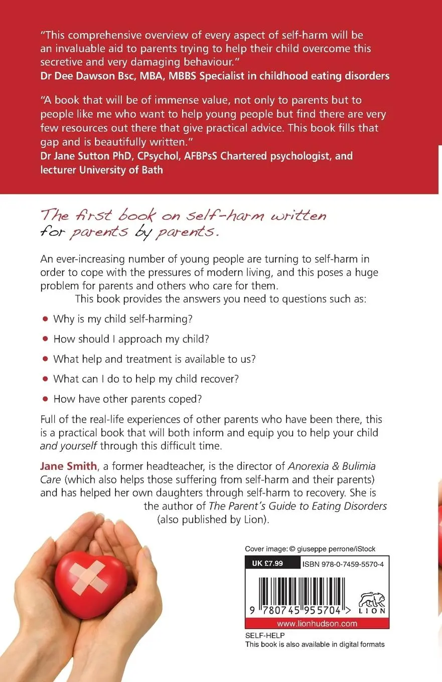 Rückseite: 9780745955704 | The Parent's Guide to Self Harm | What Parents Need to Know | Smith