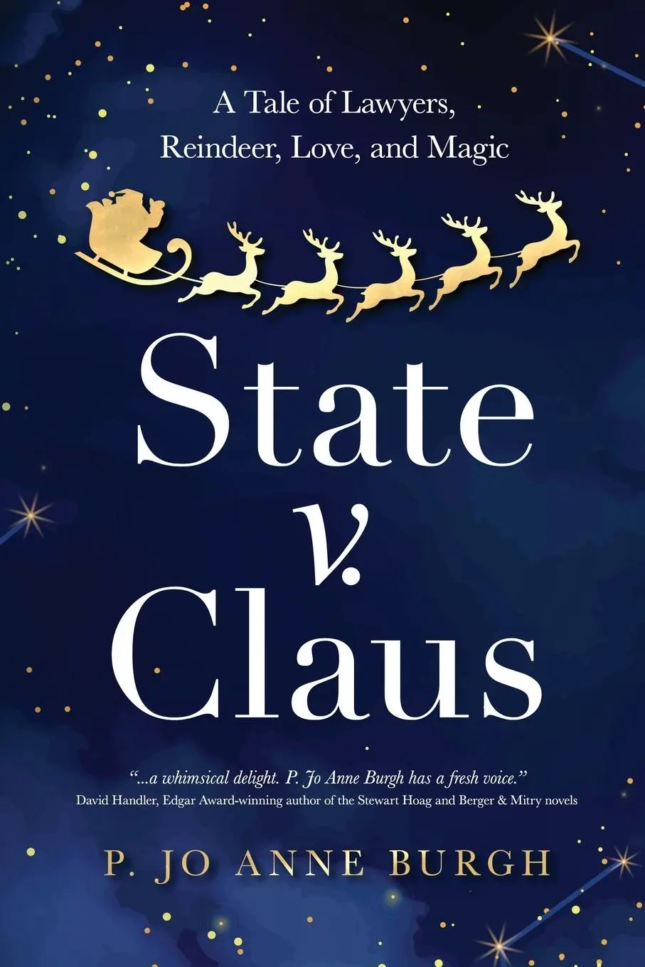 Cover: 9781735715704 | State v. Claus | A Tale of Lawyers, Reindeer, Love, and Magic | Burgh
