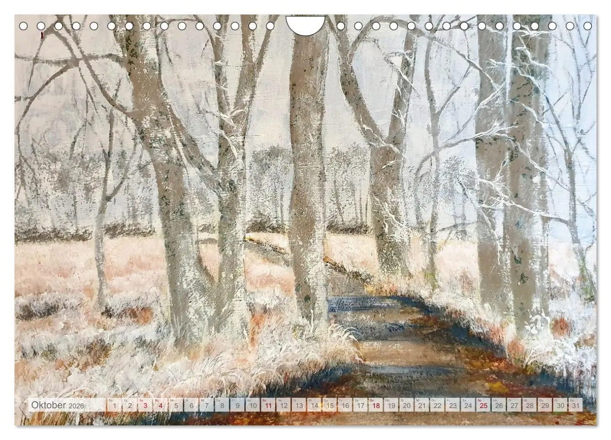 Bild: 9783457325704 | Winterzauberwelt - Gemalte Winterlandschaften (Wandkalender 2026...