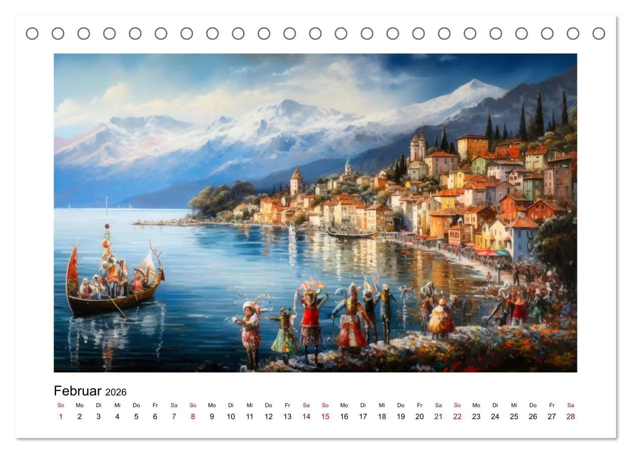 Bild: 9783457495704 | Lieblingssee (Tischkalender 2026 DIN A5 quer), CALVENDO Monatskalender