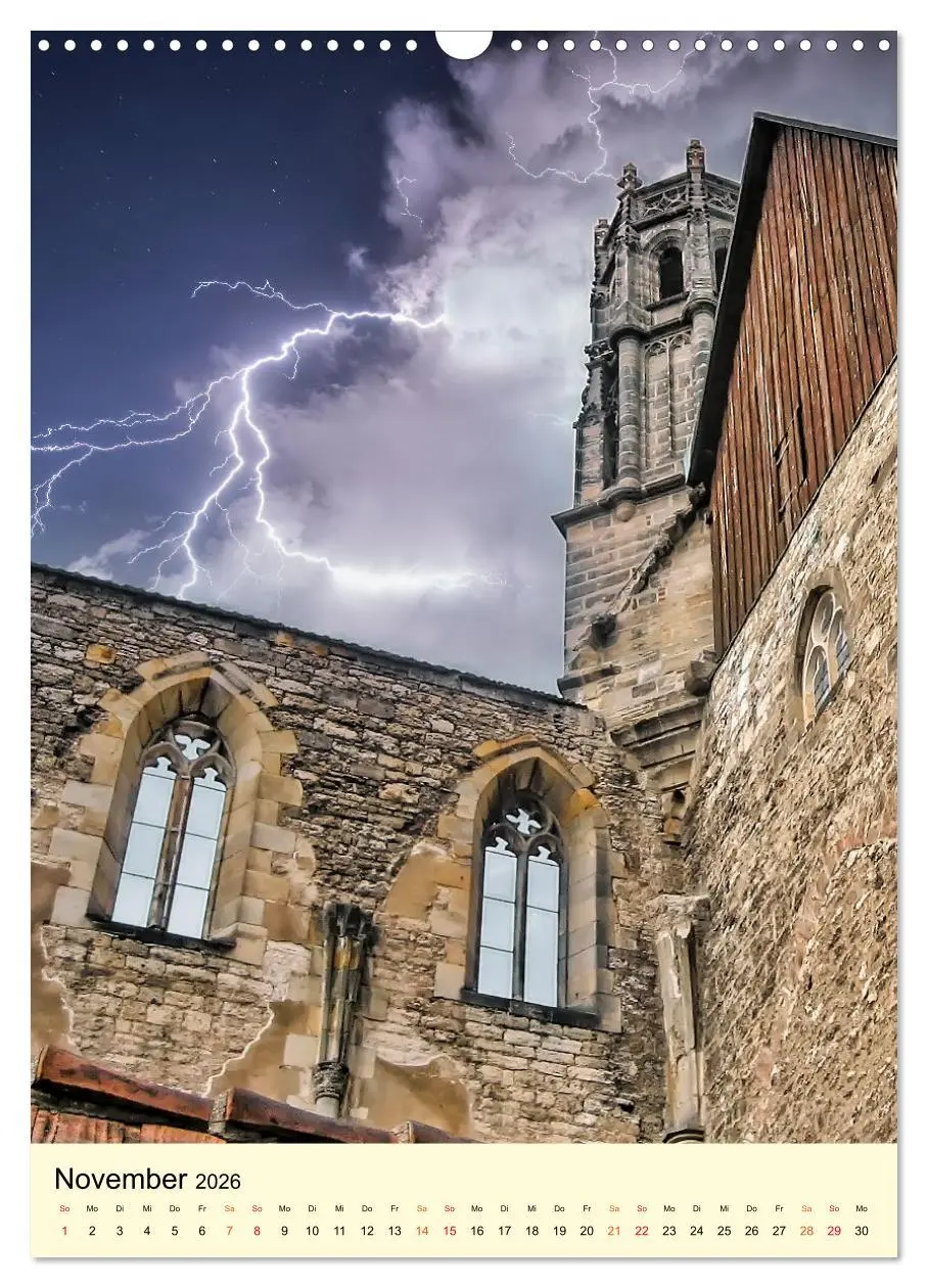 Bild: 9783516345704 | Geliebtes Erfurt (Wandkalender 2026 DIN A3 hoch), CALVENDO...