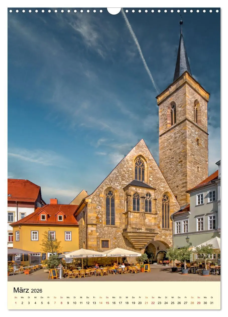 Bild: 9783516345704 | Geliebtes Erfurt (Wandkalender 2026 DIN A3 hoch), CALVENDO...