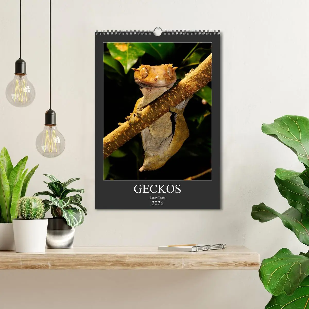 Bild: 9783516415704 | GECKOS (Wandkalender 2026 DIN A3 hoch), CALVENDO Monatskalender | 2026