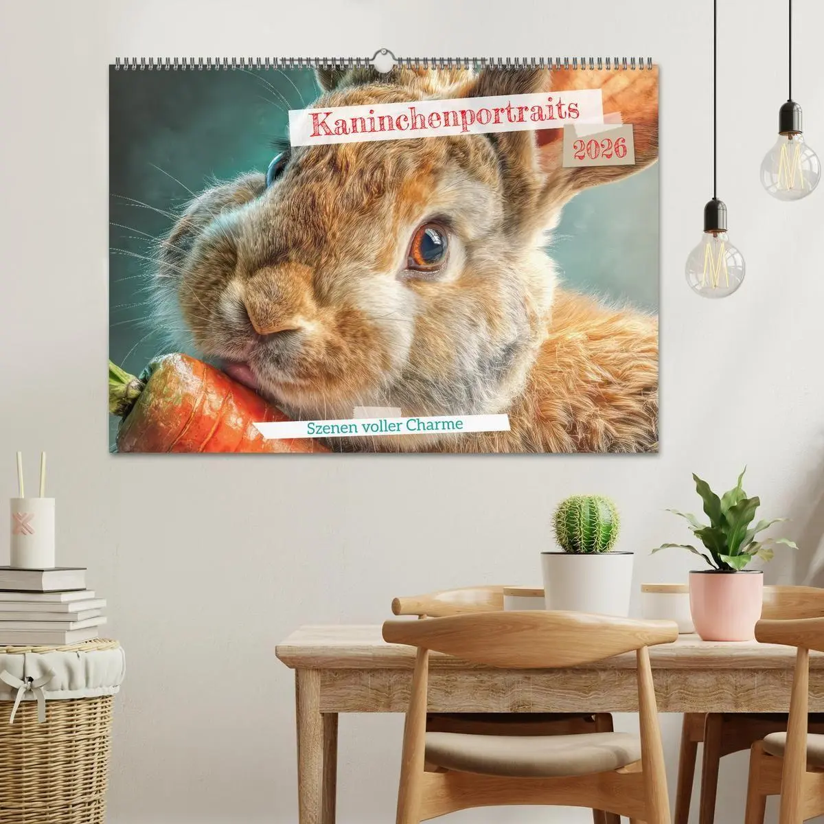 Bild: 9783516725704 | Kaninchenportraits - Szenen voller Charme (Wandkalender 2026 DIN A2...