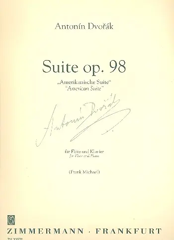 Cover: 9790010335704 | Suite Amerikanische Suite op. 98 | Antonin Leopold Dvorak | Buch