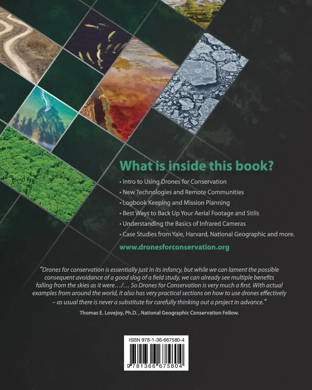 Rückseite: 9781366675804 | Drones for Conservation - Field Guide for Photographers,...