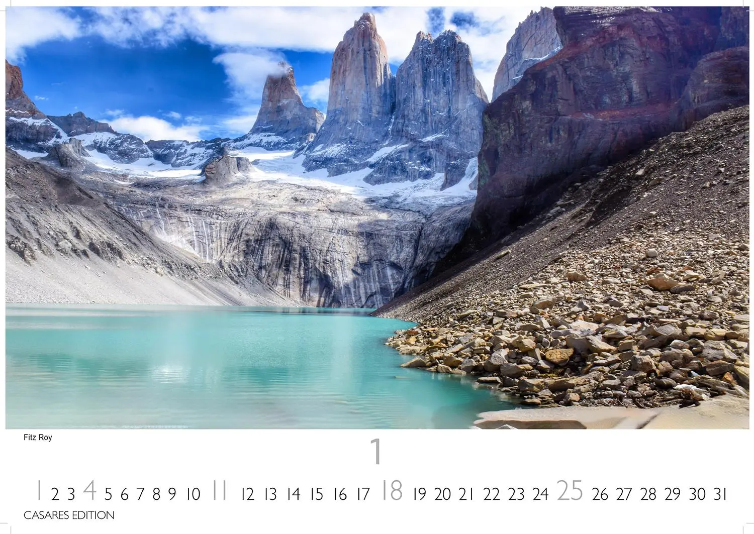 Bild: 9781835245804 | Kalender Patagonien 2026 35x50cm - Majestätische Landschaften...