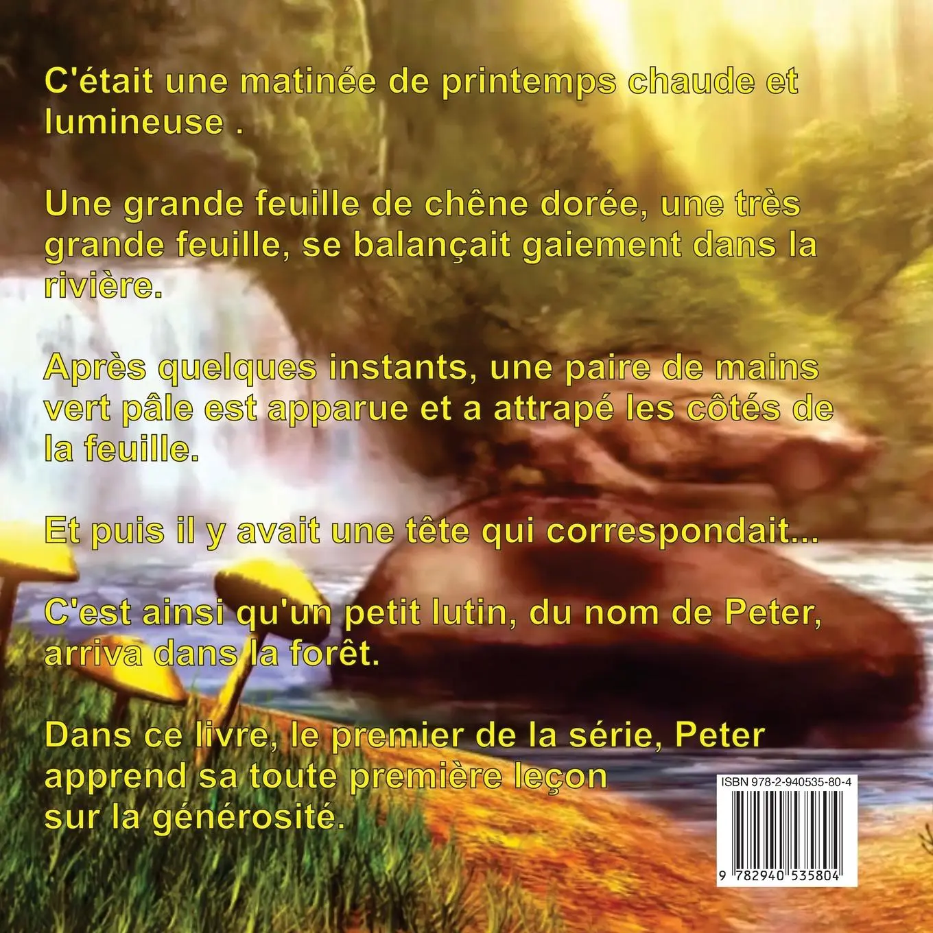 Rückseite: 9782940535804 | Les Contes de Lucien le Lutin | Gary Edward Gedall | Taschenbuch