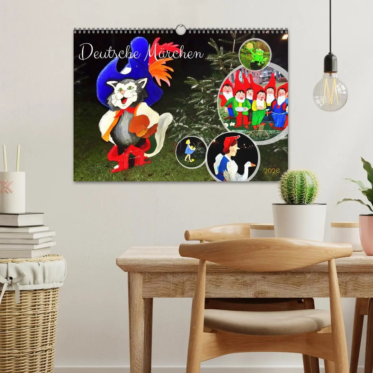 Bild: 9783457485804 | Deutsche Märchen (Wandkalender 2026 DIN A3 quer), CALVENDO...