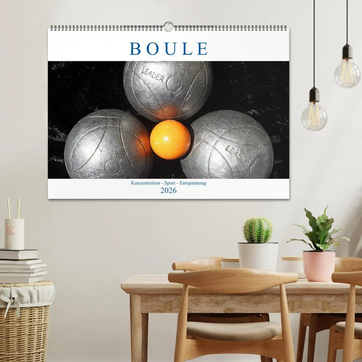 Bild: 9783457935804 | Boule. Konzentration - Sport - Entspannung (Wandkalender 2026 DIN...