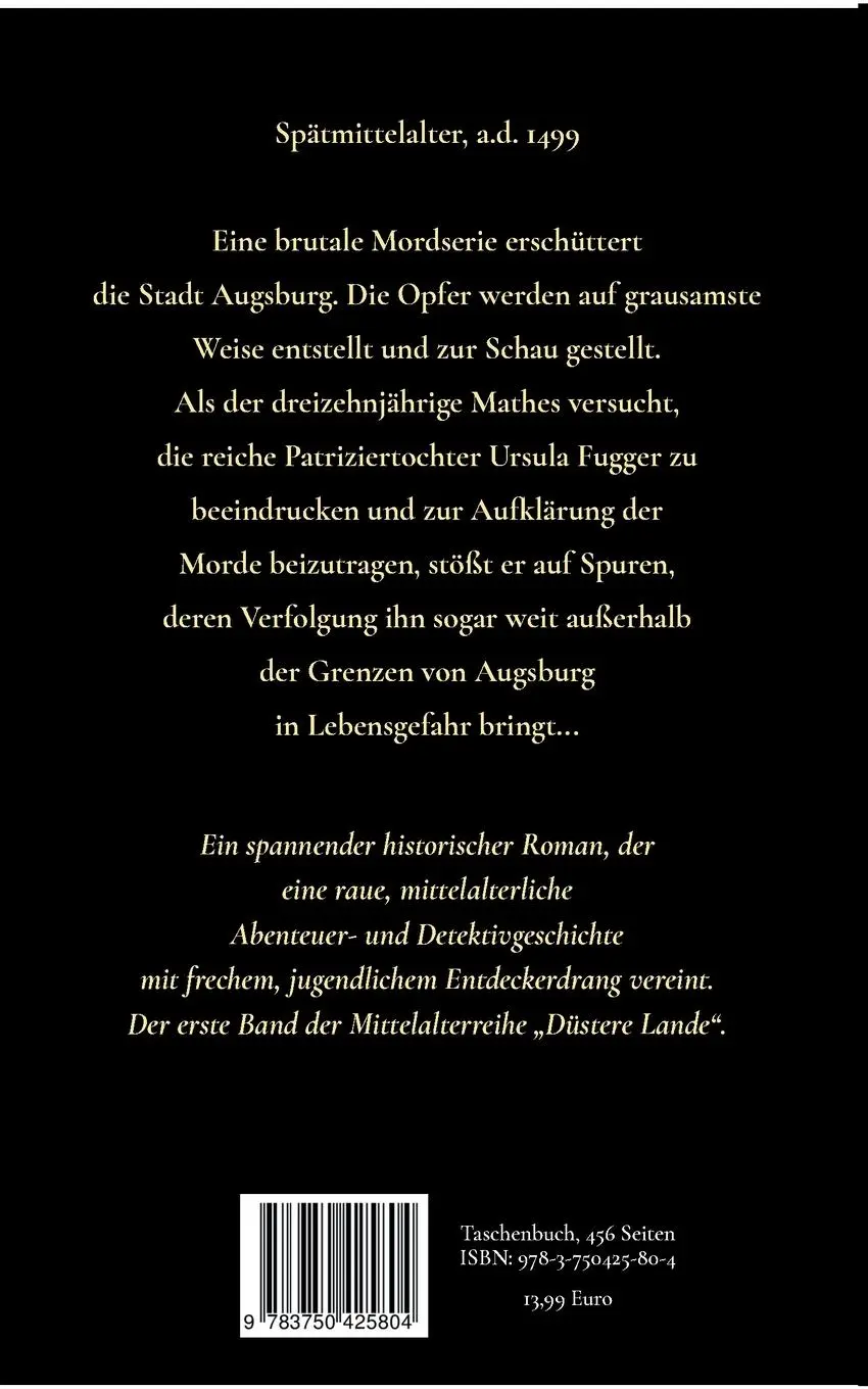 Rückseite: 9783750425804 | Düstere Lande: Das Mahnmal | Kiara Lameika | Taschenbuch | Paperback
