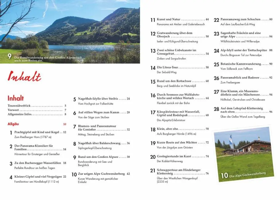 Bild: 9783862465804 | Wanderungen für Langschläfer im Allgäu | Gaby Funk | Taschenbuch