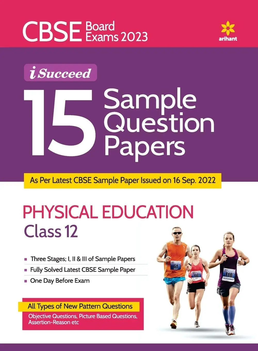 Cover: 9789327195804 | CBSE Board Exam 2023 I-Succeed 15 Sample Question Papers Physical...