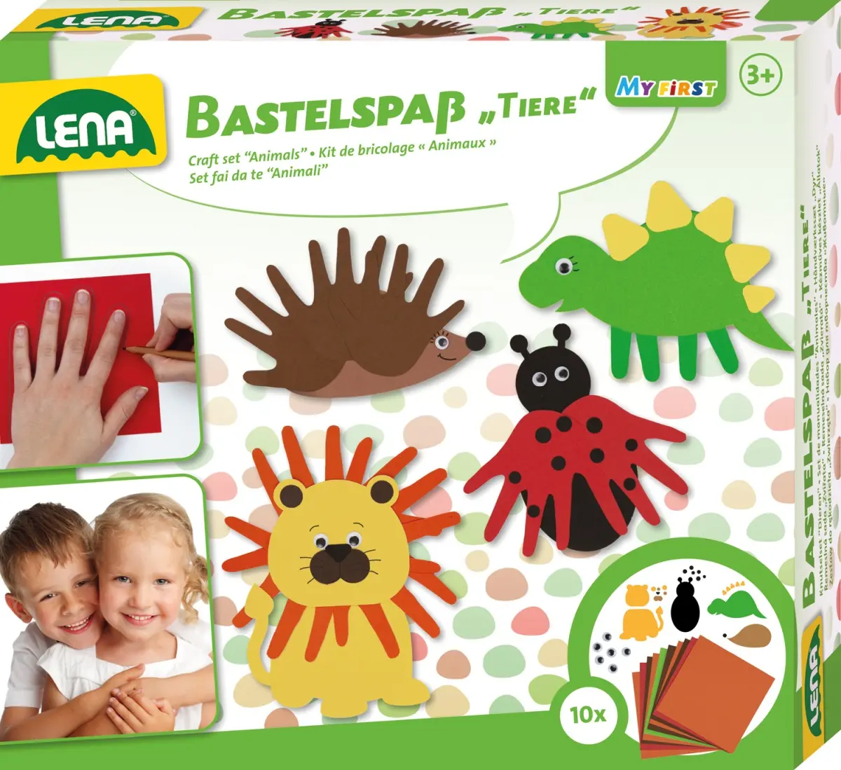 Cover: 4006942905904 | LENA 42620 - Bastelspaß Tiere | 42620 | deutsch | 2024 | Simm