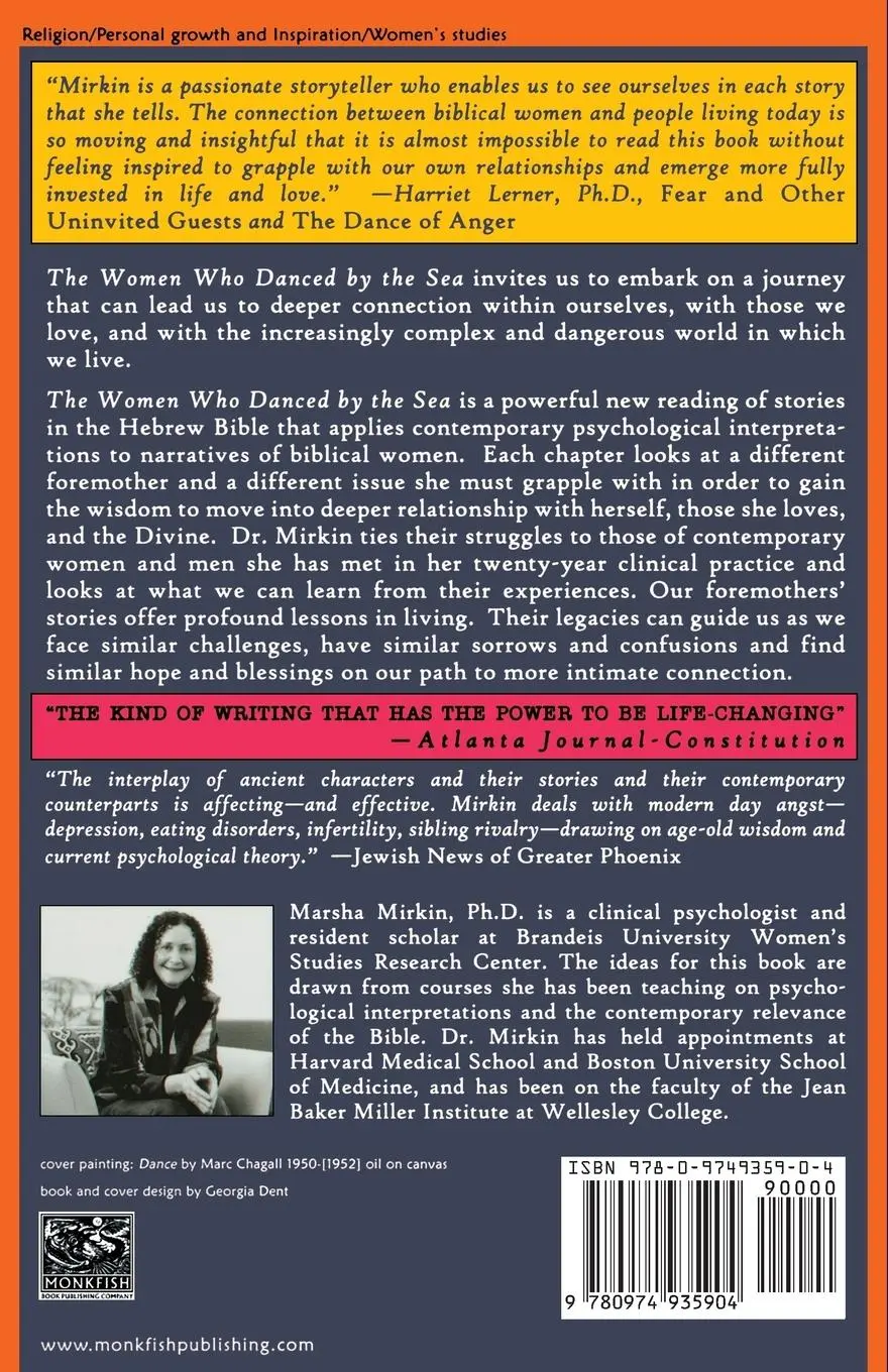Rückseite: 9780974935904 | The Women Who Danced by the Sea | Marsha Mirkin | Taschenbuch | 2004