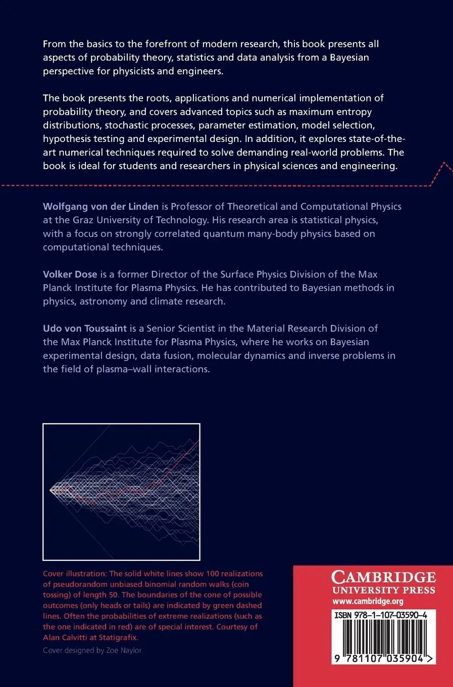 Rückseite: 9781107035904 | Bayesian Probability Theory | Wolfgang Von Der Linden (u. a.) | Buch