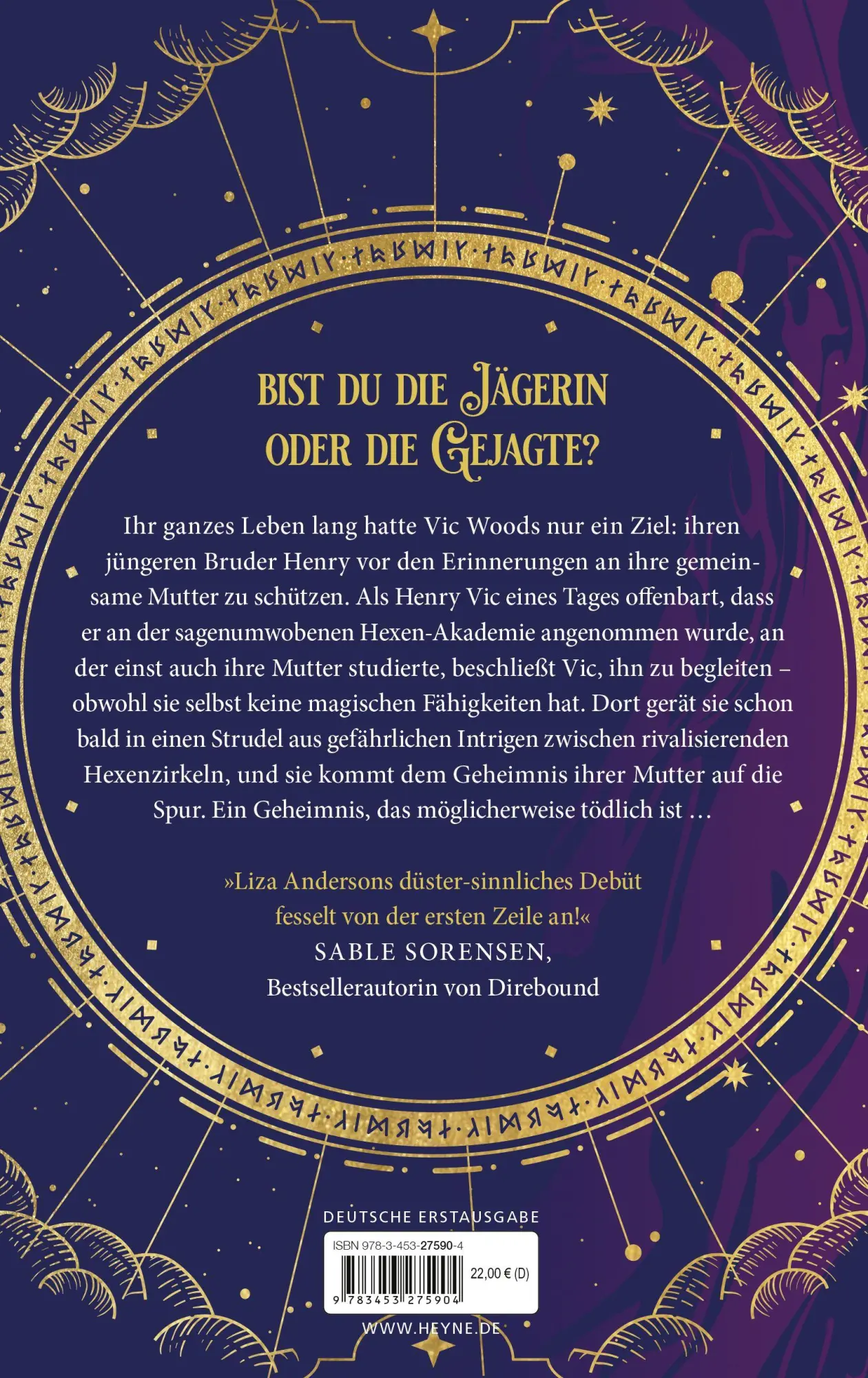 Bild: 9783453275904 | We Who Have No Gods - Krieg der Hexen | Liza Anderson | Buch | 496 S.