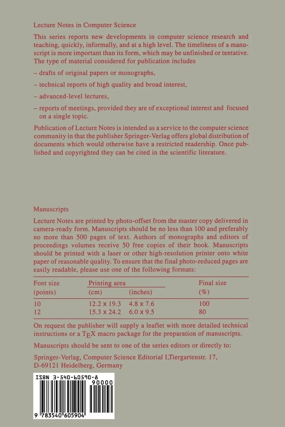 Rückseite: 9783540605904 | Fast Software Encryption | Bart Preneel | Taschenbuch | ix | Englisch