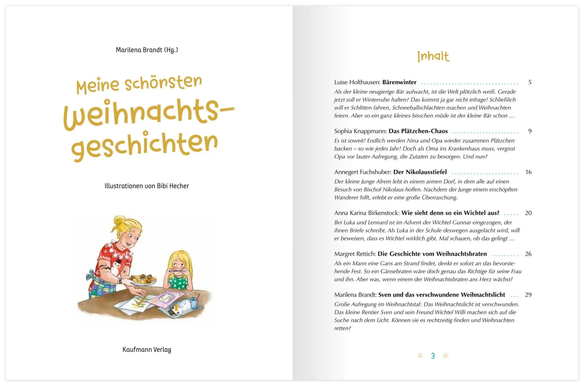 Bild: 9783780665904 | Meine schönsten Weihnachtsgeschichten | Marilena Brandt | Buch | 80 S.