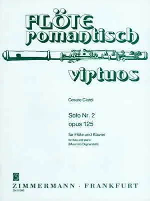 Cover: 9790010315904 | 3 Soli op. 125 | Solo Nr. 2 g-Moll | Cesare Ciardi | Buch