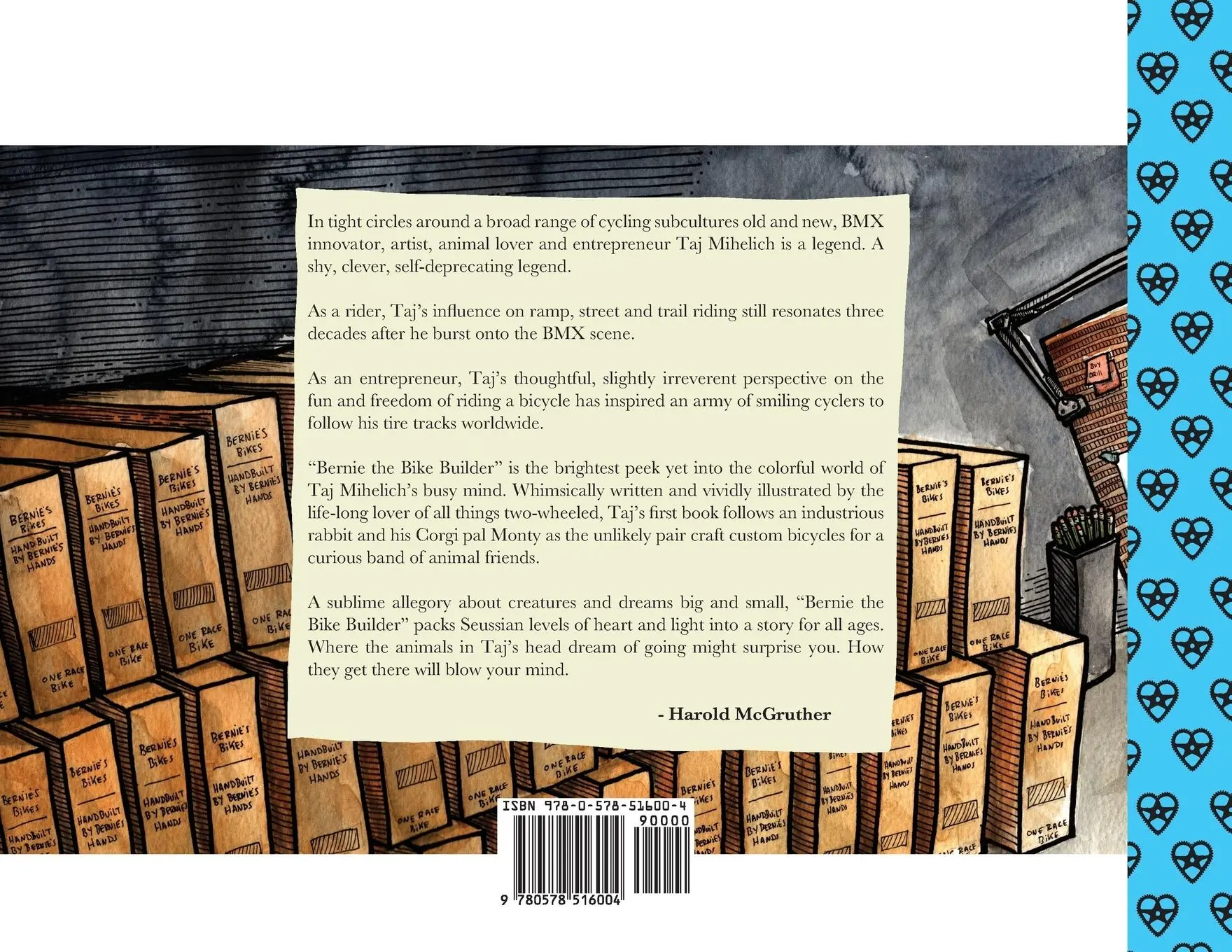 Rückseite: 9780578516004 | Bernie the Bike Builder | Taj L Mihelich | Taschenbuch | Englisch
